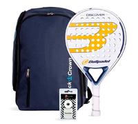 Raquette de Padel Pack Bullpadel Discover Ctrl Mochila Black Crown Navy