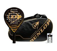 Raquette de Padel Pack Dunlop Nitro Gold Intro Carbon Gold