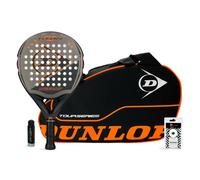Raquette de Padel Pack Dunlop Titan Pro Orange + Tour Series Orange