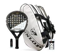 Raquette de Padel Pack Dunlop Titan Pro White + Tour Carbon White