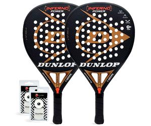 Raquette de Padel Pack Duo Dunlop Inferno Power Gold