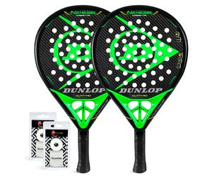 Raquette de Padel Pack Duo Dunlop Nemesis Carbon Ctrl