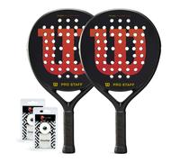 Raquette de Padel Pack Duo Wilson Pro Staff V2 Team Alt Black