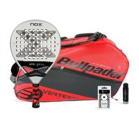 Raquette de Padel Pack Nox At10 Genius Paletero Vertex