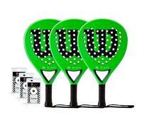 Raquette de Padel Pack Trio Wilson Blade Team V2 Green