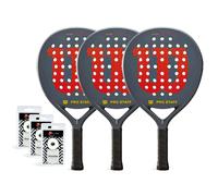 Raquette de Padel Pack Trio Wilson Pro Staff V2 Team Alt Gyrd