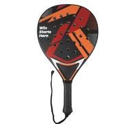 Raquette de Padel pour Débutants et Juniors Légère pour Entraînement | Pala Légère 330g Surface Résistante ABS Prise en Main Sûre Lacet Poignet Ajustable Idéale pour l’Entraînement et les Matchs