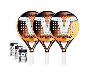 Raquette de Padel Tripack Vairo Across Orange