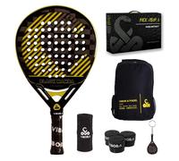 Raquette de padel - Vibora Mamba Evo Pro - forme hybride-ronde - gomme sandwich pro - finition mate