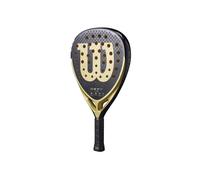 Wilson Raquette de padel Defy LS V1 – Cadre léger, effet dynamique – Noir/Or Taille 2