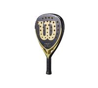 Wilson Raquette de padel Defy LS V1 – Cadre léger, effet dynamique – Noir/Or Taille 2