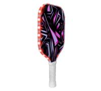 Raquette de pickleball en fibre de verre | Raquette de pickleball légère en fibre de verre à LED | Noyau en nid d'abeille antidérapant Fournitures d'extérieur et débutants