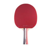 Raquette de ping Pong Tibhar Powercarbon XT - Allround et Offensive avec l'approbation de la compétition ITTF - Rouge
