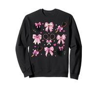 Raquette de squash balle fille coquette noeud rose maman Sweatshirt