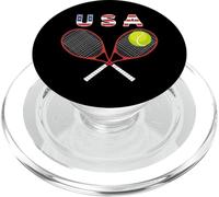 Raquette de Support de Fan de Drapeau américain/USA de PopSockets PopGrip pour MagSafe