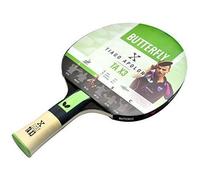 Raquette de tennis de table - BUTTERFLY - Tiago Apolonia - Noir/Rouge - 1,5 mm - Mixte