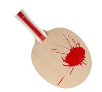 Raquette de tennis de table en bois 5 couches 260 mm rapide | 5 plis pour bois hybride, point de frappe plus grand, pour des prises de vue nettes en table rapprochée, réponse rapide