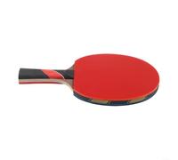 Raquette de tennis de table en fibre de carbone optimisée pour une mise au point d'attaque et une manipulation stable dans les exercices solo et la simulation de match (manche long)