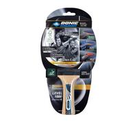 Donic-Schildkröt Raquette de Tennis de Table Legends 1000 FSC, Poignée AVS, PLS & Ergo, Éponge 2,3 mm, Bois FSC, Revêtement Energy - ITTF, 754427