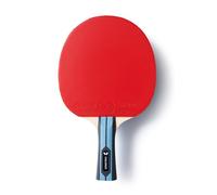 Raquette de Tennis de Table Team Butterfly Challenger - Idéale pour Les débutants et Les Joueurs Occasionnels, revêtements ADDOY ITTF (1,7 mm), Bois Allround 5 Couches, Prise concave, Jeu contrôlé.