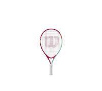 Wilson Raquette de tennis Intrigue Jr 21 – Cadre léger, prise en main facile, Rouge/Teal