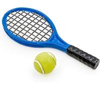Raquette de tennis miniature Maison de poupée Sport Décor Outils miniatures Micro Toys Raquette de tennis Raquette de tennis Femmes Bureau Mini raquette de tennis Drôle Mini maison Outil