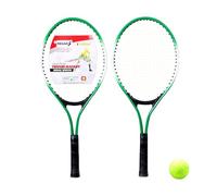 Raquette de tennis pour enfant avec housse - Raquette de tennis pour enfants - Raquette de tennis avec sac avec bandoulière - Raquette de tennis d'apprentissage pour garçons et filles