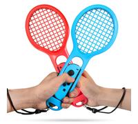 Raquette De Tennis Pour Joy-Con Nintendo Switch, Paire De Raquettes Pour Mario Tennis Aces Nintendo Switch