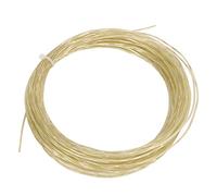 Raquette de Tennis String Élastique Nylon Haute Performance Fil de Remplacement Durable pour Les Amateurs de Sport 12.2 m Longueur 1,3 mm Diamètre (Beige Gauche: BL3Z 1562187 AA, Droite: BL3Z 1562186)