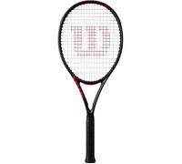 Raquette de tennis Wilson Clash 100L V3.0 - noir/rouge - Noir - Grip 3