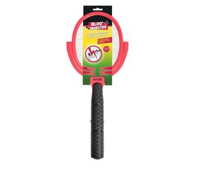 Raquette électrique anti-insectes rotative - Solution innovante élimine mouches, moustiques, guêpes, araignées - BLOQ'INSECTES