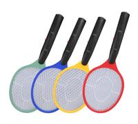 Raquette Électrique Anti-Moustiques Sans Fil Avec Batterie,Tueur D'insectes Volants - Type Orange