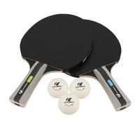 Raquette Tennis De Table Cornilleau Pack Duo 2 Raquettes 3 Balles Rouge 30969 Rouge