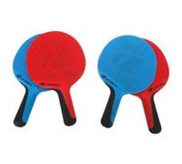 Cornilleau - Pack de 4X Raquettes de ping-Pong d'extérieur éco-conçues et Ultra durables + 4X balles - SOFTBAT Pack Quattro