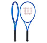 Wilson Ultra 100 V5 Raquette de Tennis Performance pour Adulte - Taille de la poignée : 6,3 cm - Cordée avec Sensation 16 Natural à Moyenne Tension