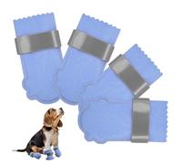 Raquettes à neige pour chien - Protection chaude des pattes pour animaux de compagnie - Bottes imperméables pour chiots - Pour les randonnées d'hiver, les promenades en plein air, le camping, les