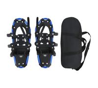 Vidaxl Raquettes À Neige 3 En 1 Avec Bâtons De Randonnée Bleu