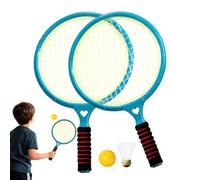 Raquettes Badminton pour - Jeu De Sport en Plein Air | Équipement Badminton | pour Cour Arrière Plage Jardin Parc École Camping Terrasse Aire Jeux Réunion Famille Fête Anniversaire