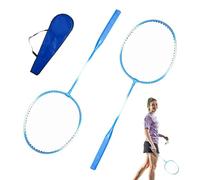 Raquettes De Badminton - Ensemble De Portable pour 2 Joueurs | - Ensemble De Badminton D'intérieur | Équipement De Sport pour Les Loisirs Intérieurs Et Extérieurs, Jeu pour Adolescen