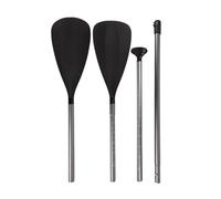 Raquettes de kayak 2 en 1 avec longueur réglable pour bateau | Outil de pagaie avec libération rapide Combinaison tête simple et double pour eau marine fluviale