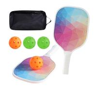 Raquettes de pickle ball pour adultes - Ensemble de pagaie professionnelle pour débutants | Accessoires d'entraînement pour hommes, joueurs extérieurs, jardin, plage, salle de sport communautaire