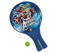 Raquettes de plage Avengers - Mondo - 2 raquettes en plastique et 1 balle - Diamètre 22cm - A partir de 3 ans