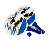 Raquettes de plage - LE BAZAR DE GAËLLE 34 - Motif Dauphins - Lot 2 paires + 2 balles - Plastique sans BPA - Dès 3 ans