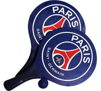 Raquettes de plage - Paris Saint Germain - Ballon inclus - 33 x 18,3 cm | Bleu et rouge | TRENDYFLAIR