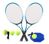Raquettes de Tennis avec entraîneur pour Enfants débutants Construction légère et Flexible Grande Zone Frappe idéale intérêt Confiance dans la Pratique du