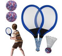 Raquettes de tennis pour | Raquettes de tennis pour de sport extérieur - 1 paire Équipement interactif des adolescents débutants avec balle pour l'école primaire de la maternelle