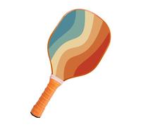 Raquettes en bois pour cornichons, raquettes en bois pour raquettes de squash,Pagaies ergonomiques en bois - Raquettes de balle portables en bois pour enfants, amis de la famille