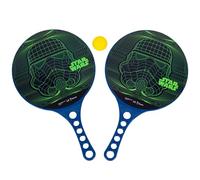 Raquettes en Plastique pour Enfants, (Stitch, Disney, Star Wars, Marvel, Paw Patrol) Raquettes pour Jouer dans Le Jardin + Balle en Caoutchouc (Star Wars, 36,5 cm)
