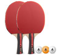 JOOLA Set de tennis de table Rosskopf 2 raquettes complètes