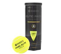 Raquex Balles de Padel Elite - Tube de 3 - Options à Deux Vitesses - Balles de Padel Elite, Vitesse Standard. Élite : balles Pace Padel Pro pour Un Jeu Plus Rapide.